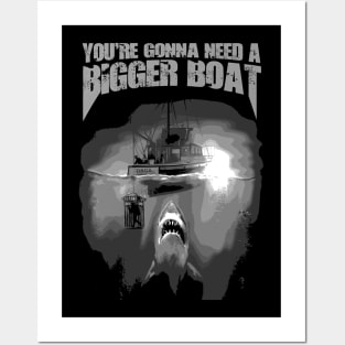 Quint's Amity Island Fishing You're Gonna Need a Bigger Boat Posters and Art